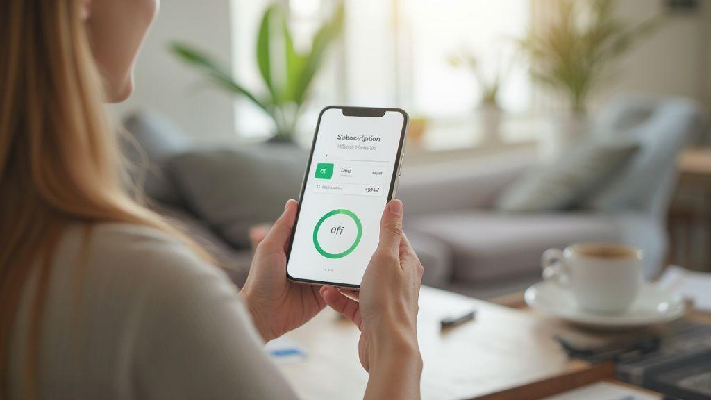 Benefícios de cortar assinaturas pelo app