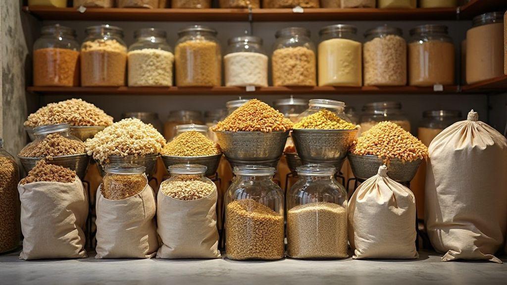 Armazenamento de alimentos a granel