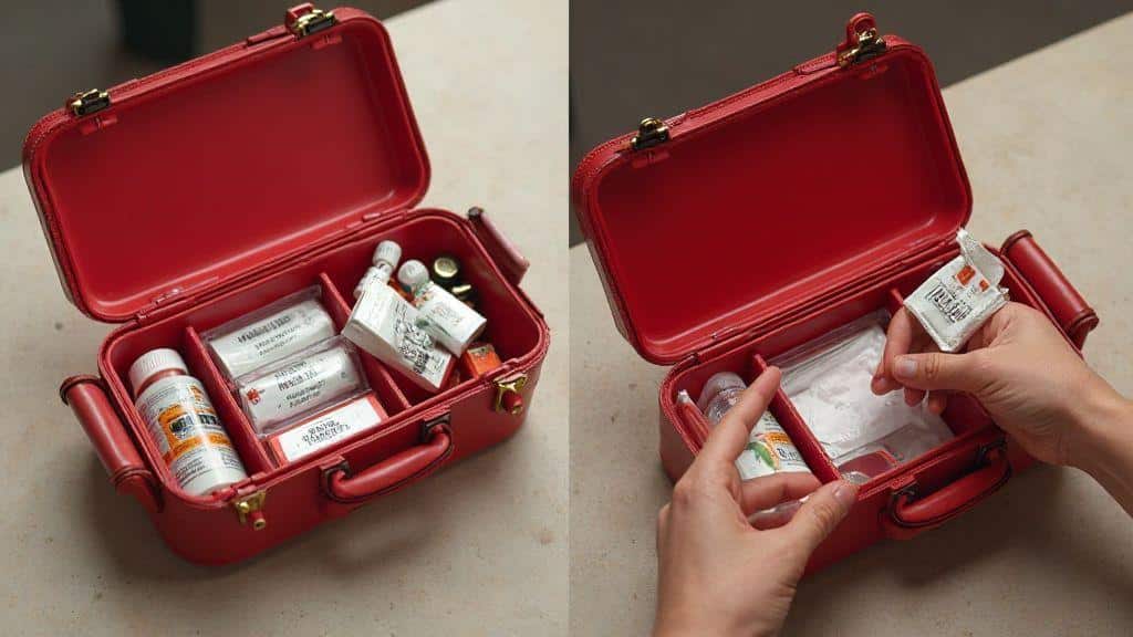Como montar kit de primeiros socorros passo a passo