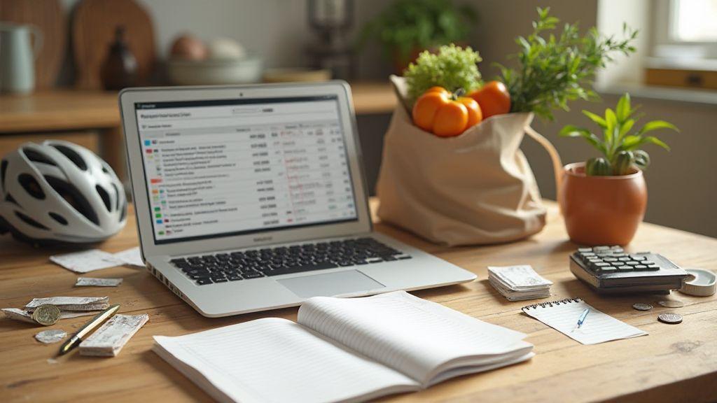 checklist do que cortar agora para sobrar dinheiro para comida e transporte