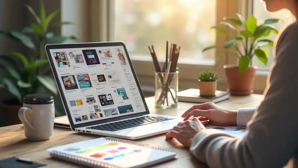 Como escolher templates gratuitos para portfólio