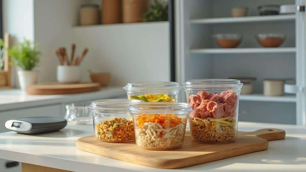 Receitas congeláveis e planejamento por porções para você