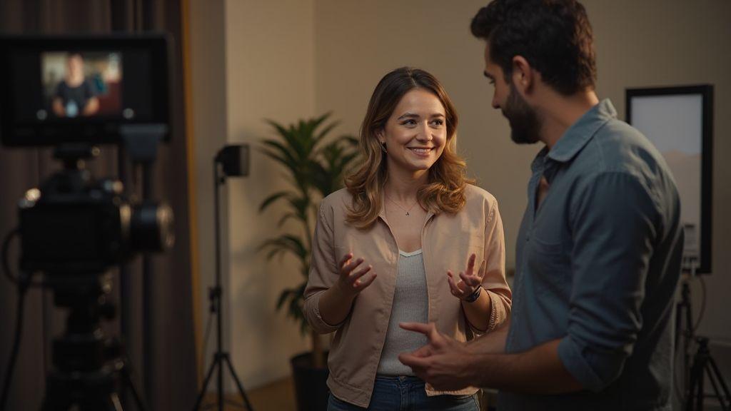 Junte respiração e vídeo para falar com confiança
