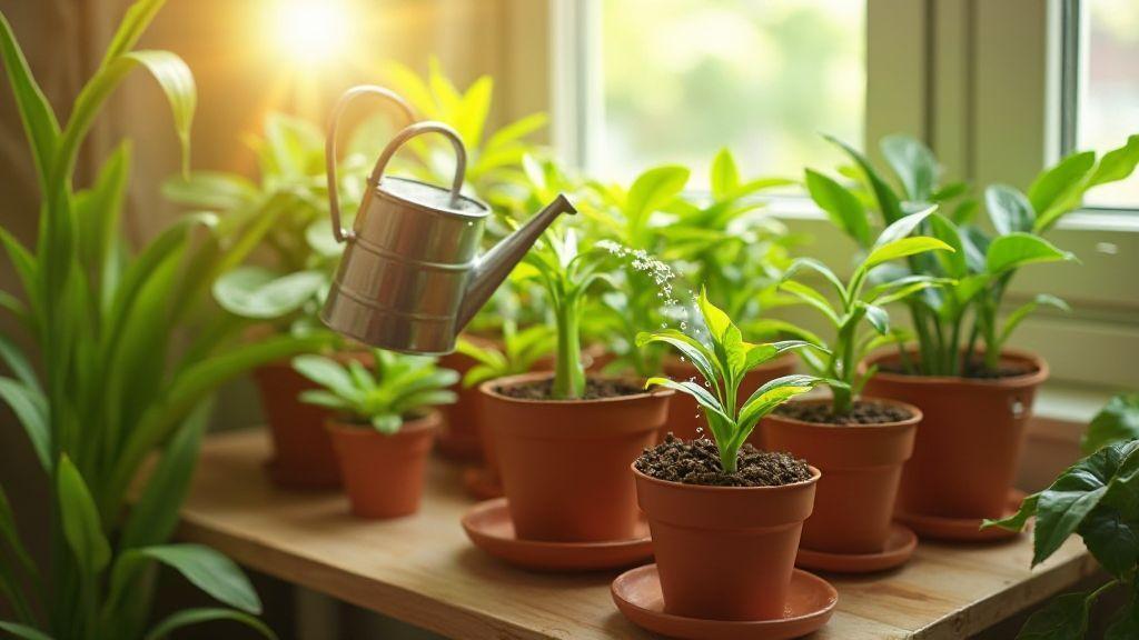 Rega adequada para suas plantas