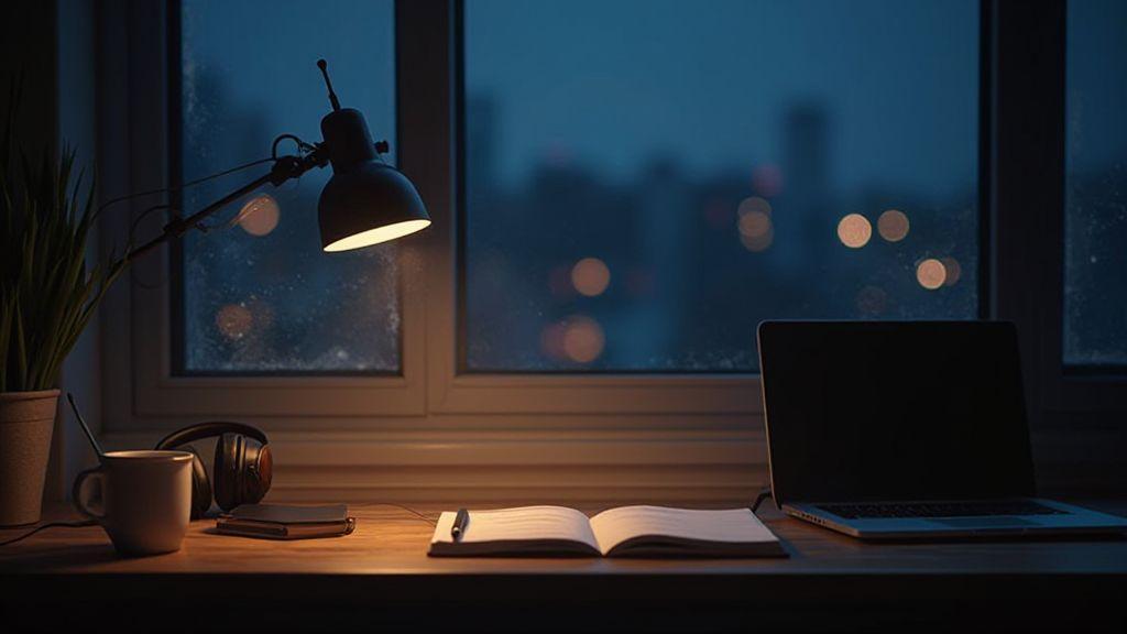 Rotina eficaz de estudo à noite para você