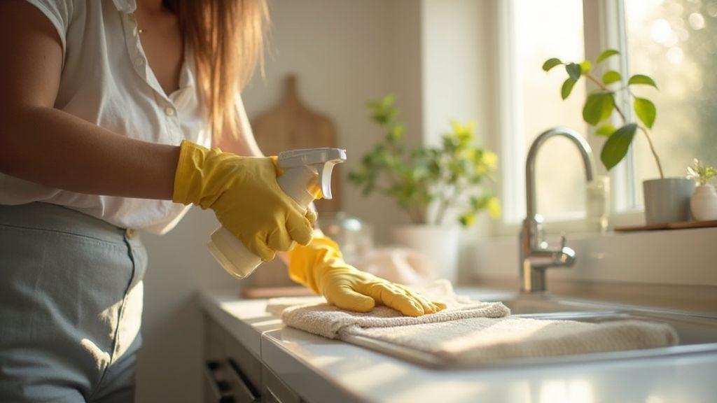 Técnicas de limpeza rápida e seguras